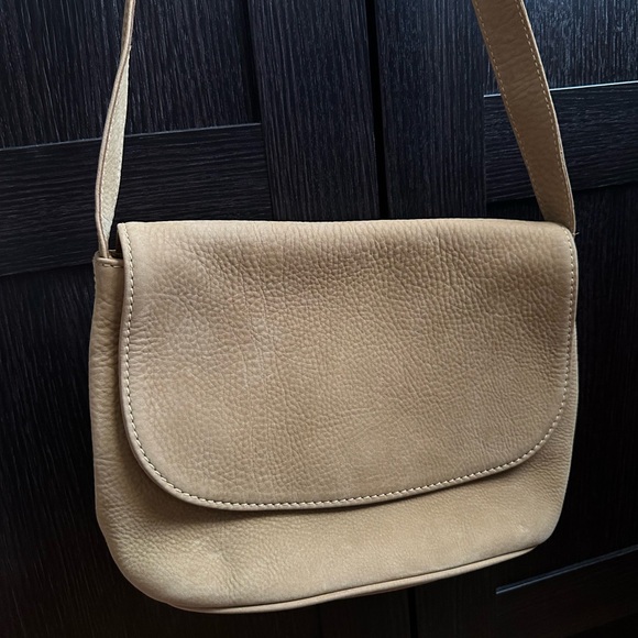 Vintage Coach Suede Leather Crossbody Bag - Picture 6 of 16